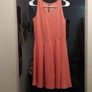 Kohls white mark flare mini dress size medium